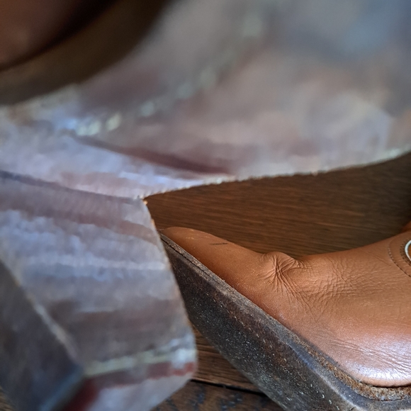 Frye western style heeled boots, 7.5 in very used condition - Picture 5 of 11